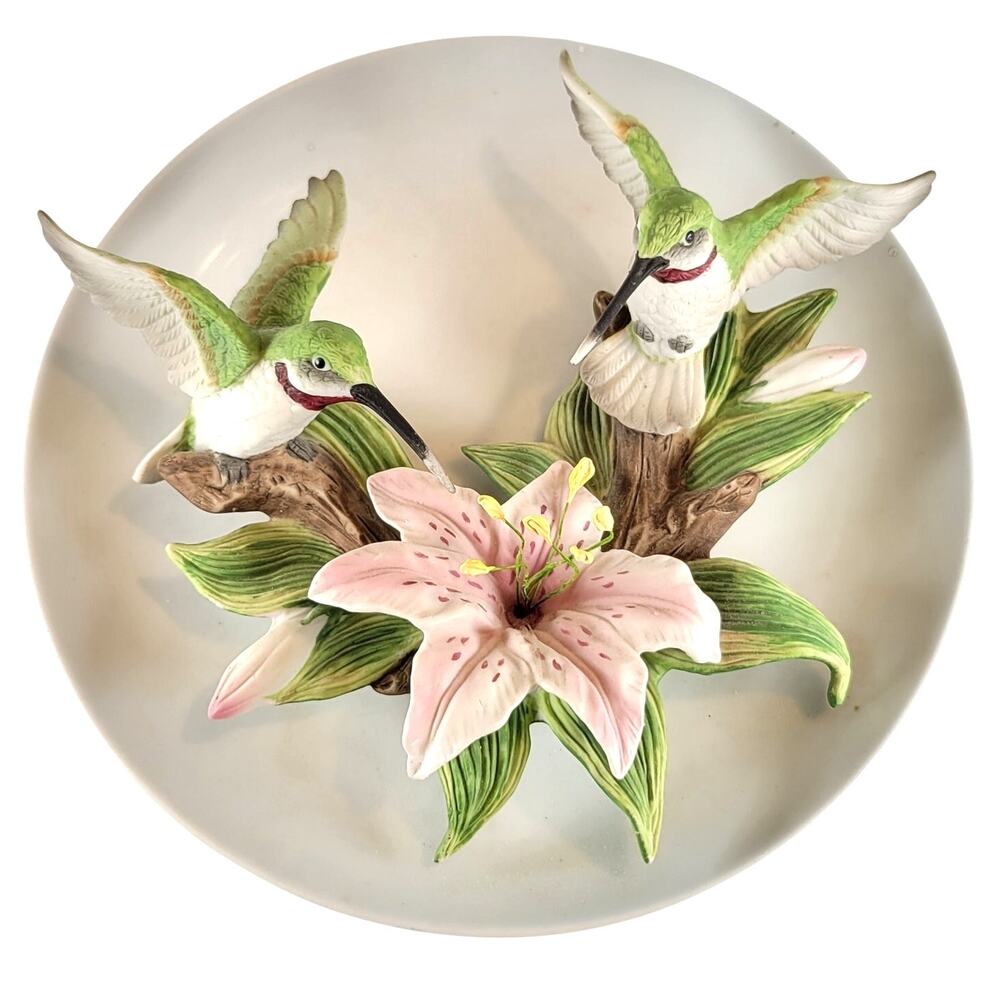 Seymour Mann Hummingbird Plate 1995 Mario Bernini Connoisseur 15303/25000